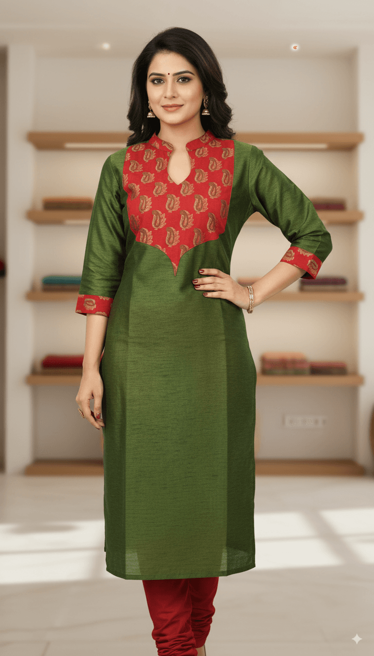 AI-styled product photography example